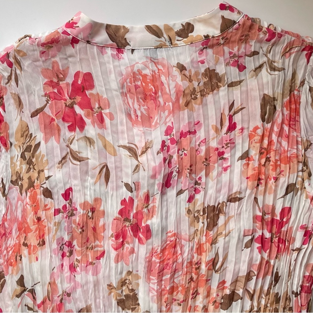 Notations Women's Floral Top - Size 2X - Picture 6 of 9